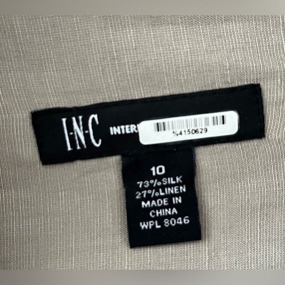 Vintage Y2K INC International Concepts Utility Belted Romper Size 10 - Picture 11 of 11